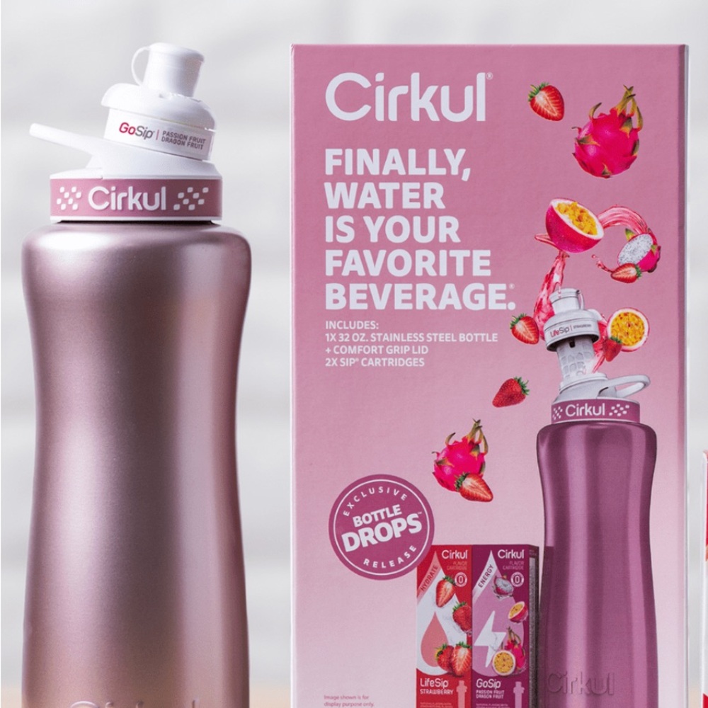 Cirkul Pink Key & Card Holder - Sleek Compact Organizer